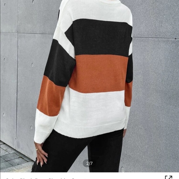 SHEIN sweater. Size Large. Fits more like a medium. Never worn. - Picture 3 of 3